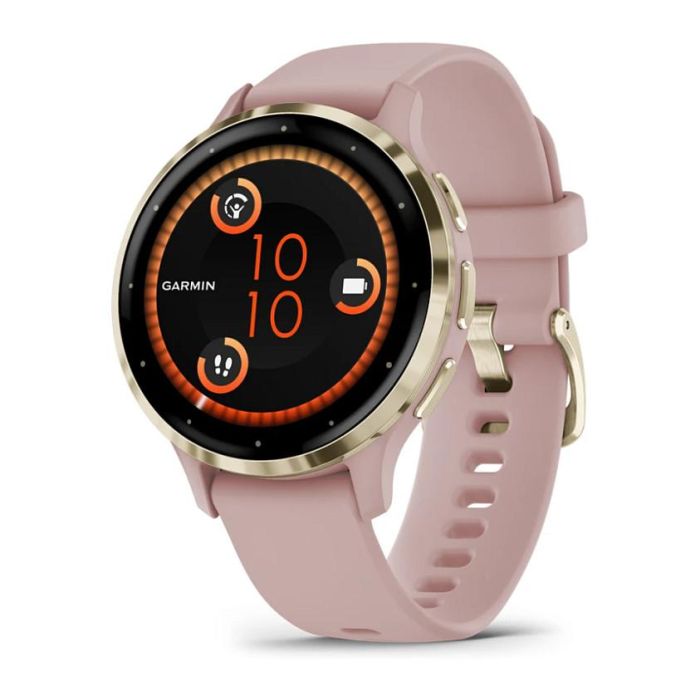 Garmin Venu 3S Dust Rose/Soft Gold Reloj Inteligente AMOLED Táctil GPS 1.2" 8GB 5 ATM Unisex 0 Garmin Venu 3S Dust Rose/Soft Gold Reloj Inteligente AMOLED Táctil GPS 1.2" 8GB 5 ATM Unisex 0