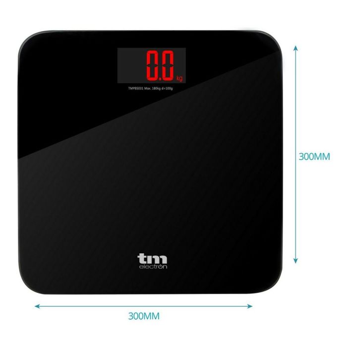 Báscula Digital de Baño TM Electron Negro 3 Báscula Digital de Baño TM Electron Negro 3