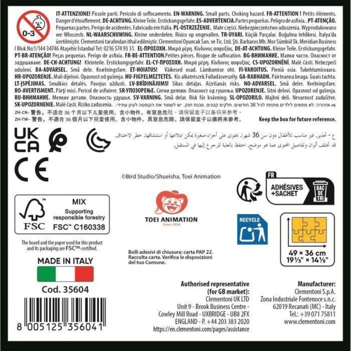 Clementoni Puzzle Dragon Ball Daima 500 Piezas 49x36cm 1 Clementoni Puzzle Dragon Ball Daima 500 Piezas 49x36cm 1