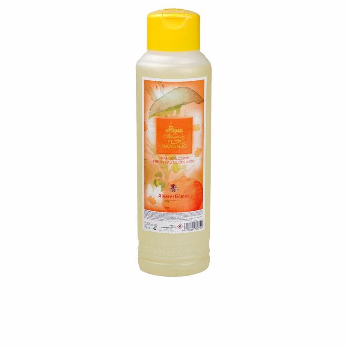 Alvarez Gomez Agua Fresca de Baño Flor de Naranjo y Azahar, con Notas Cítricas de Naranja Amarga, Refrescante y Estimulante 750 ml