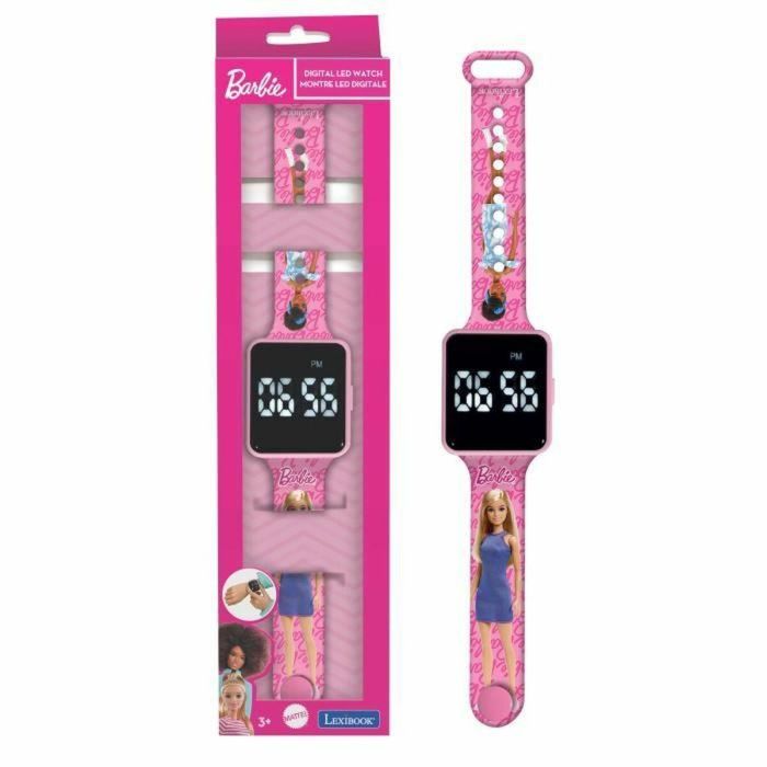 Lexibook - Barbie - Reloj LED conectado - Pulsera ajustable