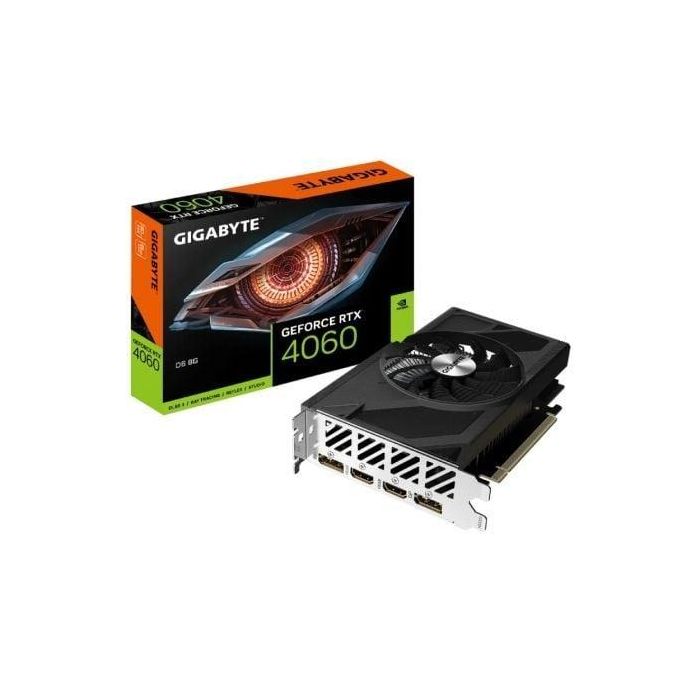 Tarjeta Gráfica Gigabyte GeForce RTX 4060 D6 8G/ 8GB GDDR6 Tarjeta Gráfica Gigabyte GeForce RTX 4060 D6 8G/ 8GB GDDR6