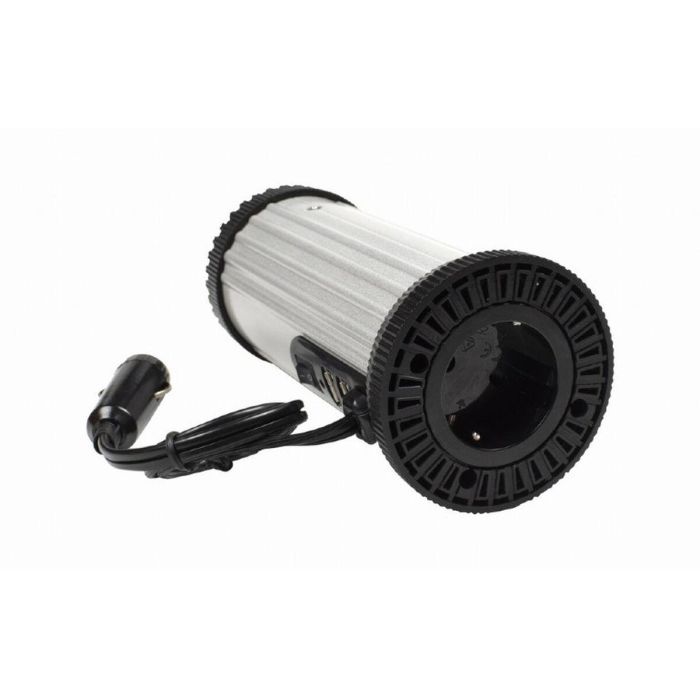 Gembird EG-PWC150-01 adaptador e inversor de corriente Auto 150 W Negro, Gris 7