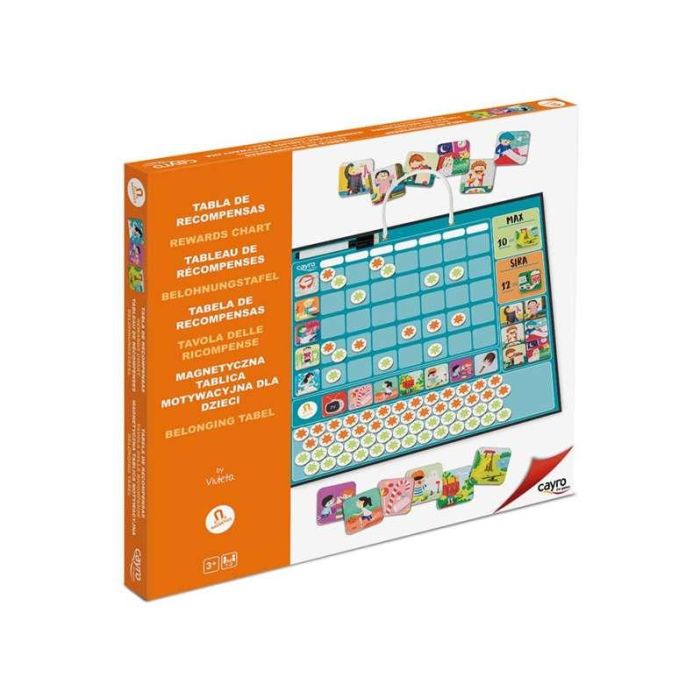 Juego tabla de recompensas magnetico 38x38x3.5 3 Juego tabla de recompensas magnetico 38x38x3.5 3