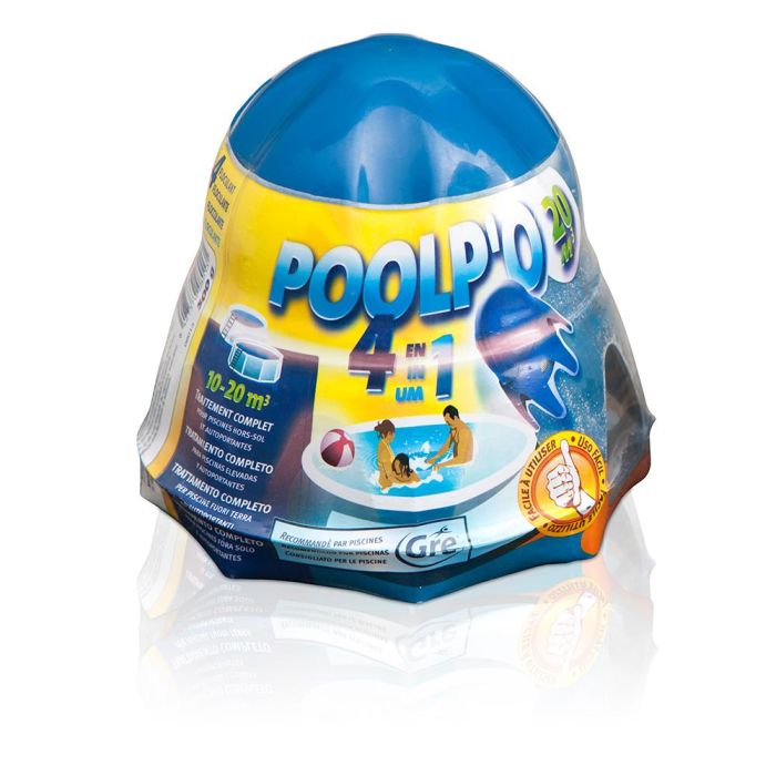 Tratamiento para piscinas desmontables poolp'o 10 - 20 m³ de 500 g 1