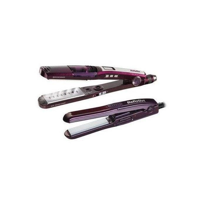 Plancha de vapor y mini plancha I-PRO 230 - BABYLISS - ST396ALE - Cerámica titanio