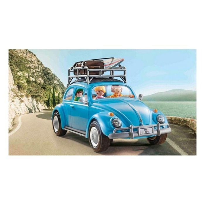 Playmobil 70177 Volkswagen Beetle Coche Clásico Techo Removible, con 3 Figuras y Accesorios de Playa para Vacaciones 1 Playmobil 70177 Volkswagen Beetle Coche Clásico Techo Removible, con 3 Figuras y Accesorios de Playa para Vacaciones 1
