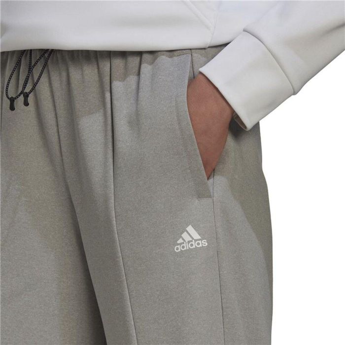 Pantalón Largo Deportivo Adidas Aeroready Beige Mujer 2