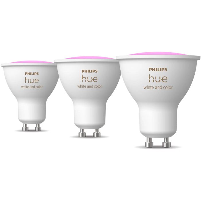 Philips Hue White & Color Ambiance GU10 Dreierpack 3x350lm 0 Philips Hue White & Color Ambiance GU10 Dreierpack 3x350lm 0