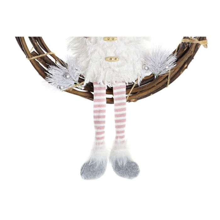 Decoracion Colgante Navidad Alpina DKD Home Decor Blanco 10 x 38 x 37 cm (3 Unidades) 2 Decoracion Colgante Navidad Alpina DKD Home Decor Blanco 10 x 38 x 37 cm (3 Unidades) 2