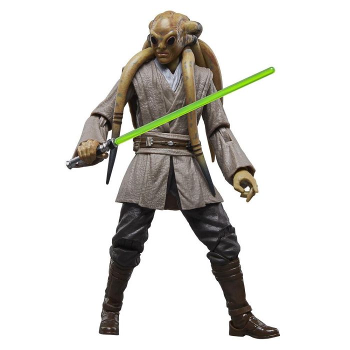 Hasbro Star Wars The Black Series Figura de Acción Coleccionable Kit Fisto de La Venganza de los Sith, 15 cm 4