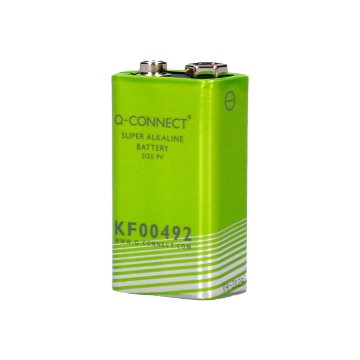 Q-connect Pila Alcalina 9V Blister con 1 Unidad 2