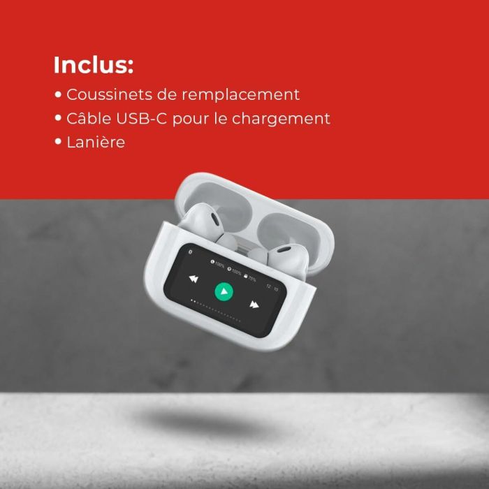 Auriculares Bluetooth DCU 34152080 Blanco 1