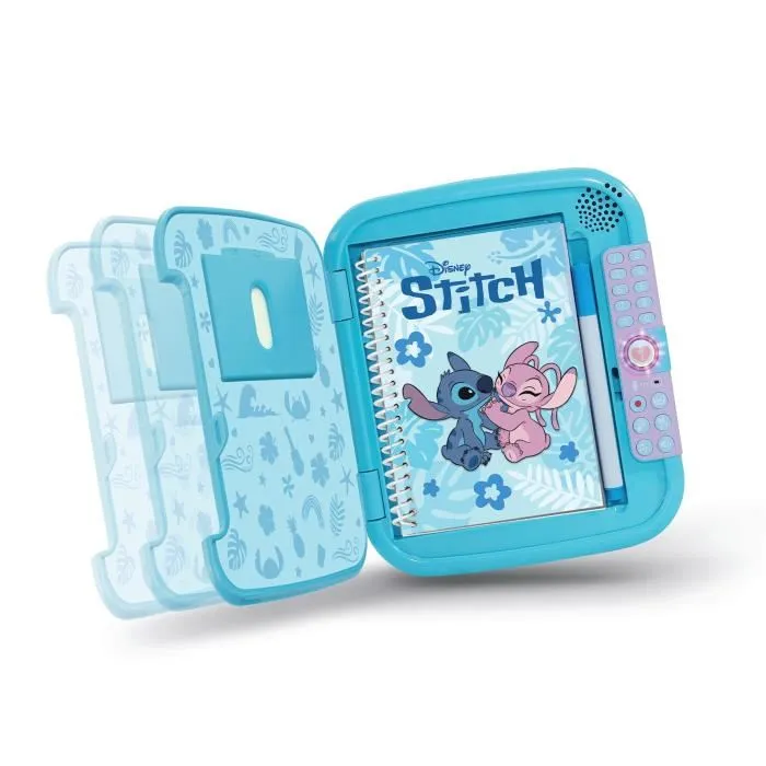 Vtech STITCH Kidisecrets, Mi Diario Personal Azul - Referencia VTE3417765862052 2