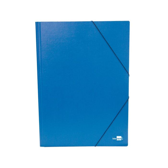 Carpeta Planos Liderpapel A2 Carton Gofrado N 12 Azul 1