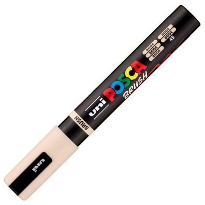 Marcador BRUSH POSCA PC-5BR Beige (6 Unidades) 1