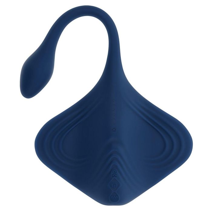 Vibrador Anal Negro Evolved Gender X Azul 22 Vibrador Anal Negro Evolved Gender X Azul 22