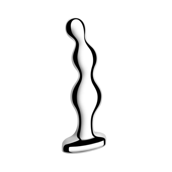 Plug Anal B-Vibe Plateado 8 Plug Anal B-Vibe Plateado 8