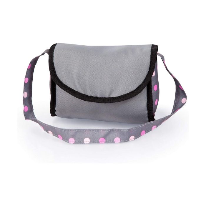 Set cuidados muñeca bebé 11 piezas rosa/gris 5 Set cuidados muñeca bebé 11 piezas rosa/gris 5
