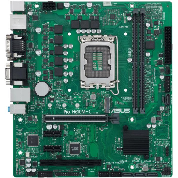 ASUS PRO H610M-C-CSM S1700/DDR5/DP-HDMI-DVI-VGA/PCI/24-7 1 ASUS PRO H610M-C-CSM S1700/DDR5/DP-HDMI-DVI-VGA/PCI/24-7 1