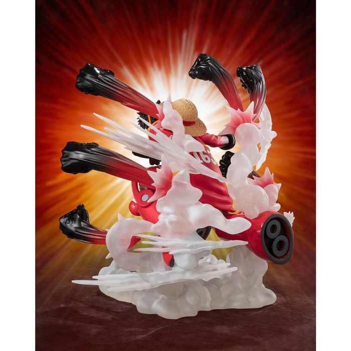 Figura S.H. Figuarts Zero Monkey D Luffy Gum Gum Hawk Gatling Extra Battle One Piece 18cm 3