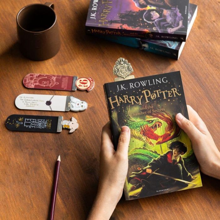 Set 4 marcapaginas Harry Potter 2 Set 4 marcapaginas Harry Potter 2