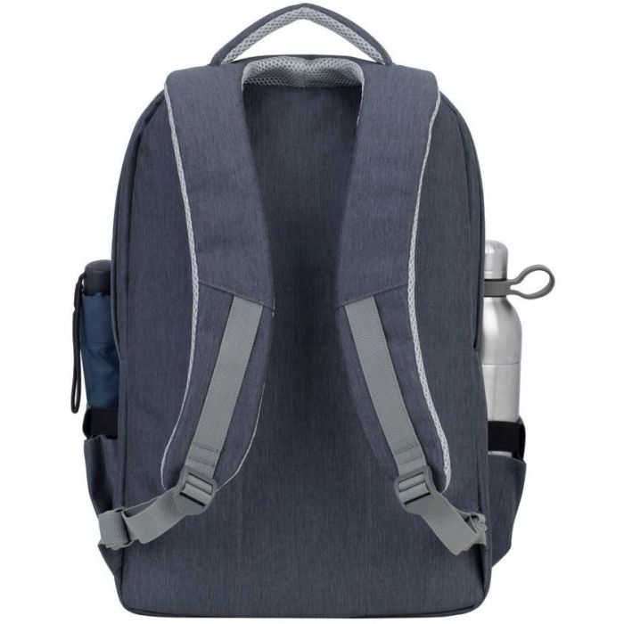 Rivacase 7567 Mochila Portátil 17.3 Pulgadas Prater - Protección Antirrobo, Carga USB, Gris Oscuro 19 Rivacase 7567 Mochila Portátil 17.3 Pulgadas Prater - Protección Antirrobo, Carga USB, Gris Oscuro 19