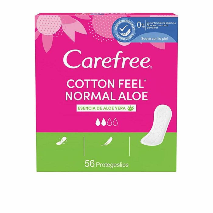 Carefree Normal Aloe Protector Cotton