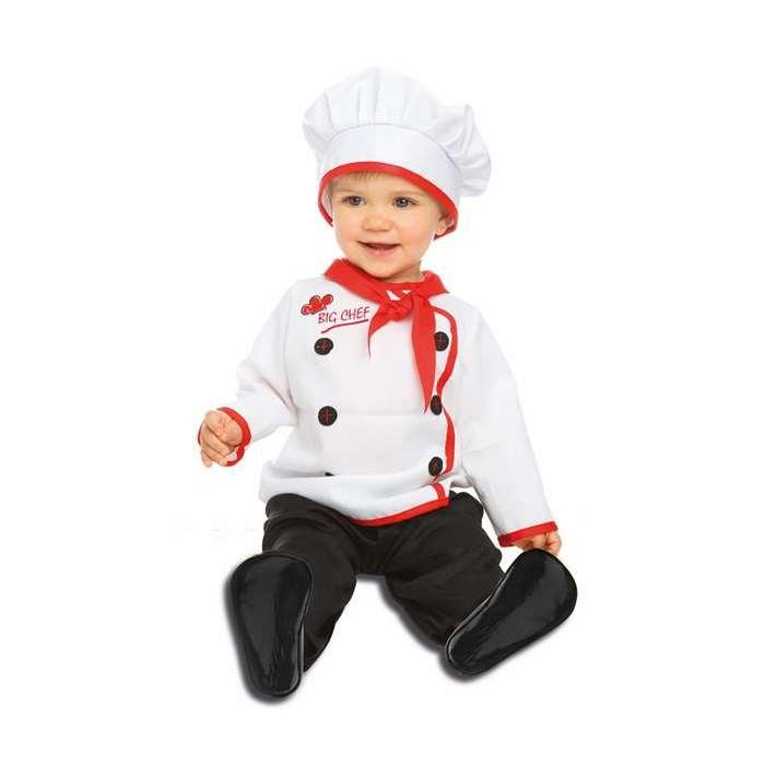 Disfraz bebe chef talla 7-12 meses 0 Disfraz bebe chef talla 7-12 meses 0