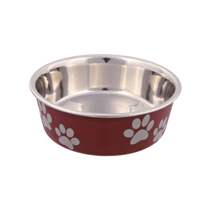 Comedero para Mascotas Trixie Acero Inoxidable 2,2 L Rojo 0 Comedero para Mascotas Trixie Acero Inoxidable 2,2 L Rojo 0