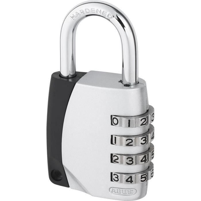 Abus 155/40 B/DFNLI Candado de Combinación con Arco de Acero y Código Digital Personalizable de Tres Dígitos 1 Abus 155/40 B/DFNLI Candado de Combinación con Arco de Acero y Código Digital Personalizable de Tres Dígitos 1