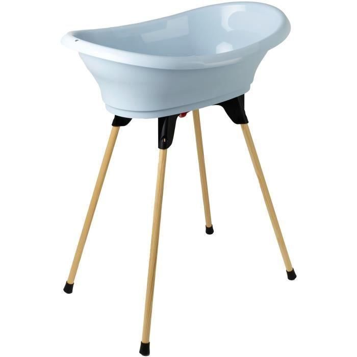 KIT DE BAÑO THERMOBABY VASCO Fleur Bleue: bañera + pies + manguera de desagüe 5 KIT DE BAÑO THERMOBABY VASCO Fleur Bleue: bañera + pies + manguera de desagüe 5