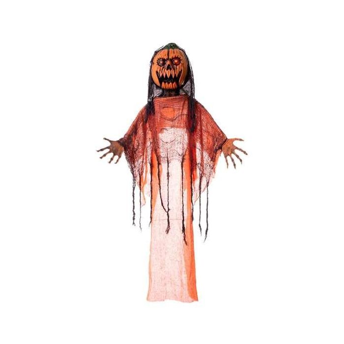 My Other Me Calabaza Ahorcada con Luz y Sonido para Halloween | Figura Decorativa Infantil de PVC y Tejido +3 Años