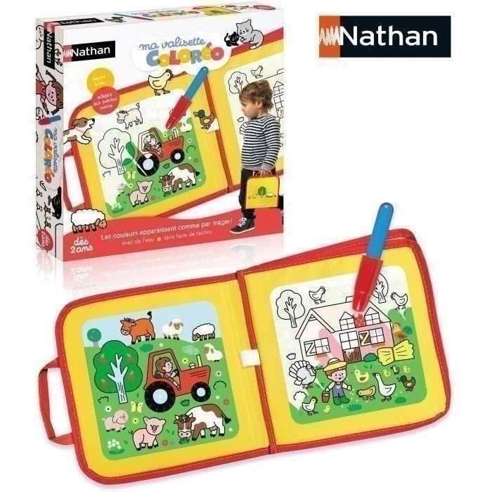 Nathan NAT3262190003149 Juego Creativo My Coloreo Maleta - Coloración Mágica al Agua Portátil Sin Manchas con Rotulador 1 Nathan NAT3262190003149 Juego Creativo My Coloreo Maleta - Coloración Mágica al Agua Portátil Sin Manchas con Rotulador 1