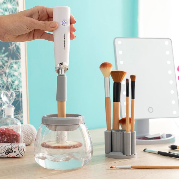 Limpiador y Secador Automático de Brochas de Maquillaje Maklin InnovaGoods 3 Limpiador y Secador Automático de Brochas de Maquillaje Maklin InnovaGoods 3