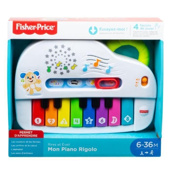 PRECIO DE PESCADOR - My Funny Piano - Piano electrónico para bebé - 60 música y frases - 6 meses y + 5 PRECIO DE PESCADOR - My Funny Piano - Piano electrónico para bebé - 60 música y frases - 6 meses y + 5
