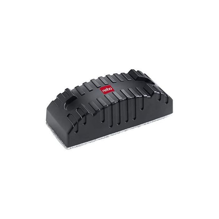 Nobo Borrador Magnético Para Pizarra Blanca Recambiable Negro Nobo Borrador Magnético Para Pizarra Blanca Recambiable Negro