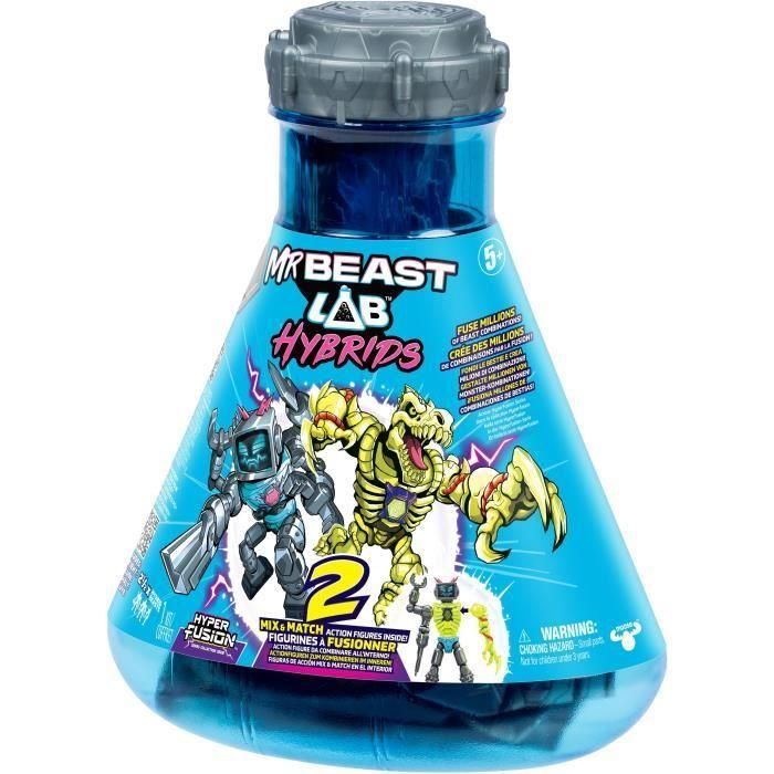 Pack de 2 figuras - MRBEAST LAB - Combina y combina - Modelo aleatorio + Media figura 1 Pack de 2 figuras - MRBEAST LAB - Combina y combina - Modelo aleatorio + Media figura 1