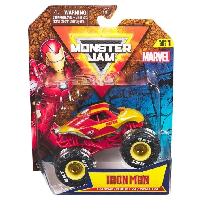 Spin Master Monster Jam Marvel 1:64 Vehículo Serie 2 - Modelo Aleatorio 0 Spin Master Monster Jam Marvel 1:64 Vehículo Serie 2 - Modelo Aleatorio 0