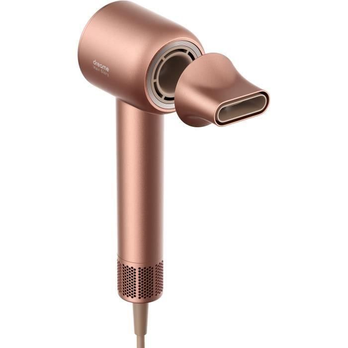 Dreame Hair Glory Secador de Pelo Rosa, Tecnología de Iones Negativos, 110000 RPM, 2 Velocidades, 4 Niveles de Temperatura, 01040100000085 1 Dreame Hair Glory Secador de Pelo Rosa, Tecnología de Iones Negativos, 110000 RPM, 2 Velocidades, 4 Niveles de Temperatura, 01040100000085 1