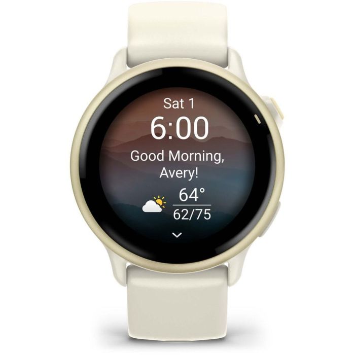 Garmin vivoactive 6 bone/lunargold alu - Reloj inteligente con GPS y pantalla AMOLED, color hueso y oro lunar. 3 Garmin vivoactive 6 bone/lunargold alu - Reloj inteligente con GPS y pantalla AMOLED, color hueso y oro lunar. 3