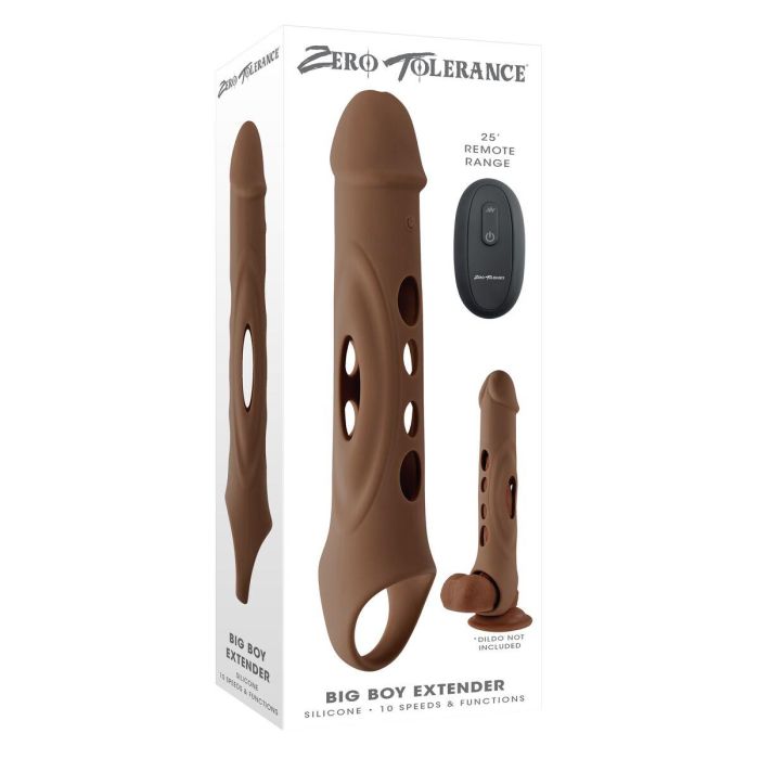 Funda para pene Zero Tolerance Marrón Ø 4,1 cm 1 Funda para pene Zero Tolerance Marrón Ø 4,1 cm 1