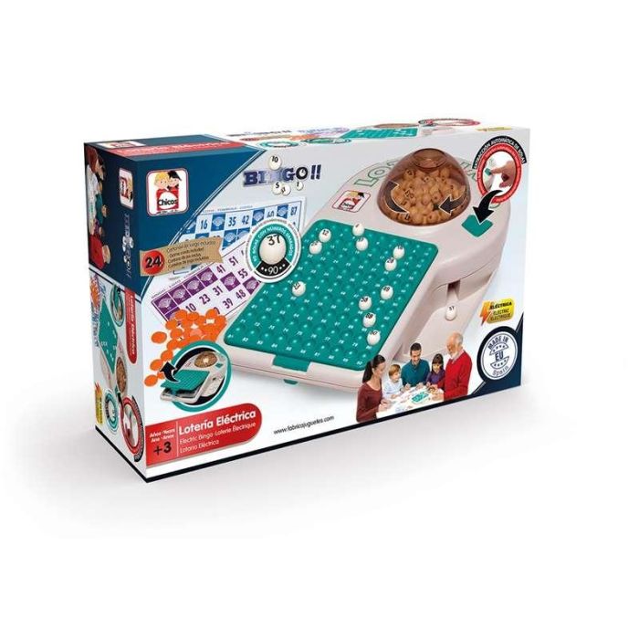 Bingo electronico con 24 cartones 22x37x10 cm 12 Bingo electronico con 24 cartones 22x37x10 cm 12