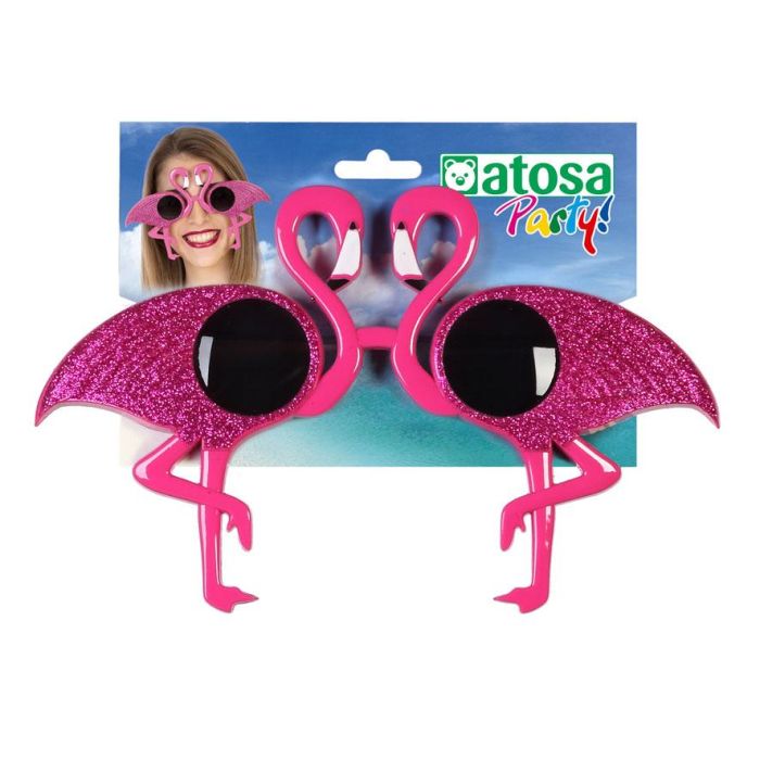 Gafas Flamenco Rosa Mujer Adulto para Fiestas y Festivales 1 Gafas Flamenco Rosa Mujer Adulto para Fiestas y Festivales 1