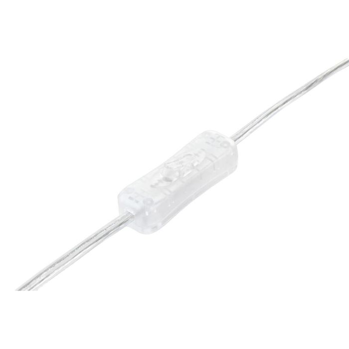 Lampara Sobremesa Moderno DKD Home Decor Plateado Blanco 23 x 80 x 43 cm 2
