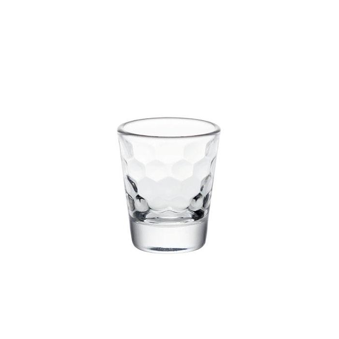La Mediterranea Set 6 Chupitos Surtidos Secret, Vasos de Cristal 50 cc, Medidas Ø 5 x 6 cm (18 Cajas) 4