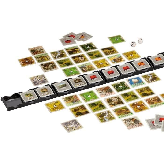 Asmodee Catan Duel Juego de Mesa para 2 Jugadores, Estrategia y Suerte con Dados Aleatorios, Recursos y Cartas. A partir de 10 años. 3