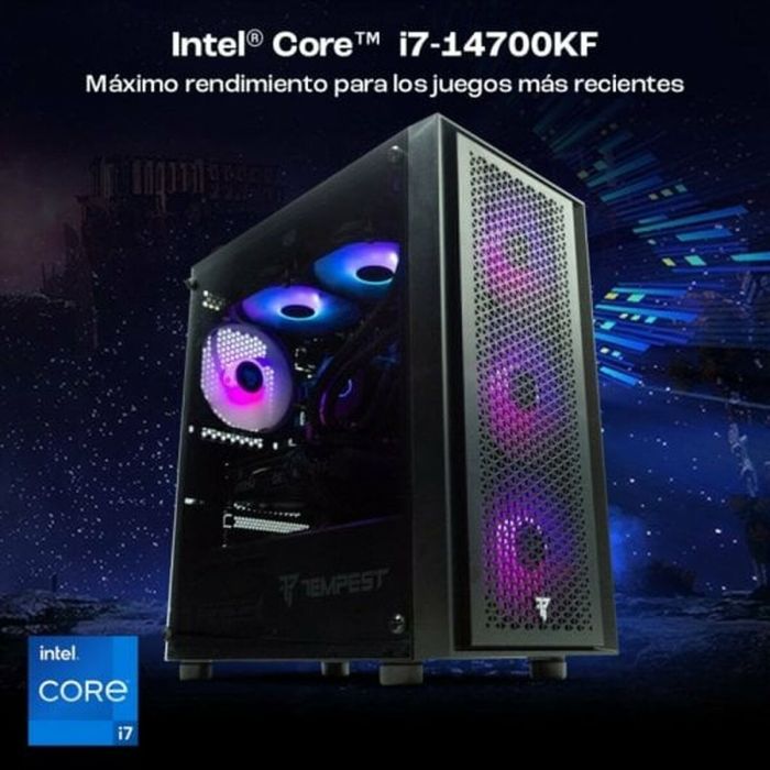 PC de Sobremesa PcCom Intel Core I7-14700KF 32 GB RAM 1 TB SSD Nvidia Geforce RTX 4060 6