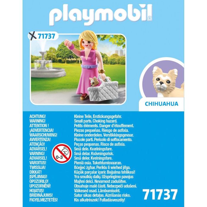 Playmobil Figura It-Girl con Chihuahua My Life 4
