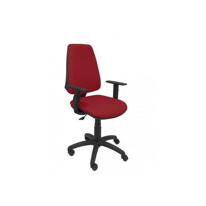 Silla Piqueras Y Crespo Elche Cp Brazos Regulables Mecanismo Contacto Permanente Regulacion De Profundidad Asiento Y Respaldo Tapizado Bali Granate